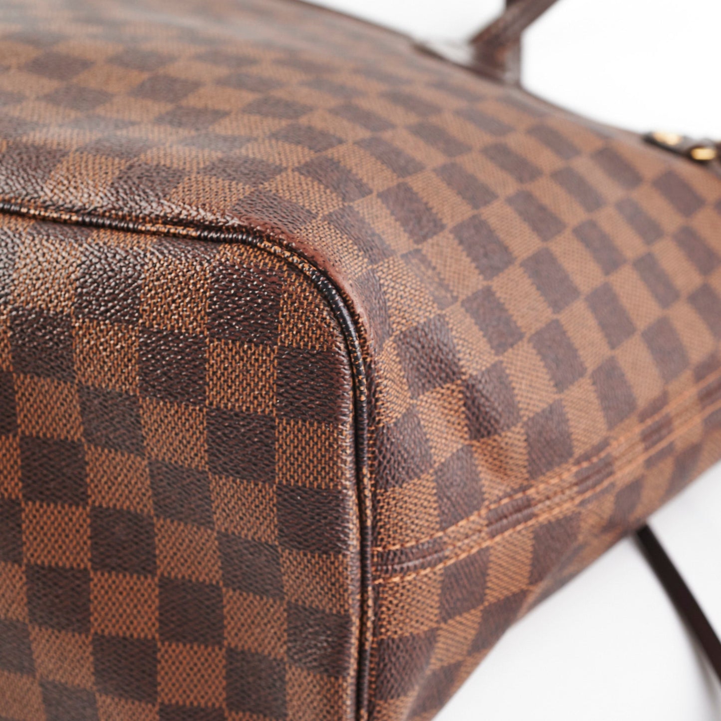 Louis Vuitton Neverfull MM Damier Ebene Shoulder Bag