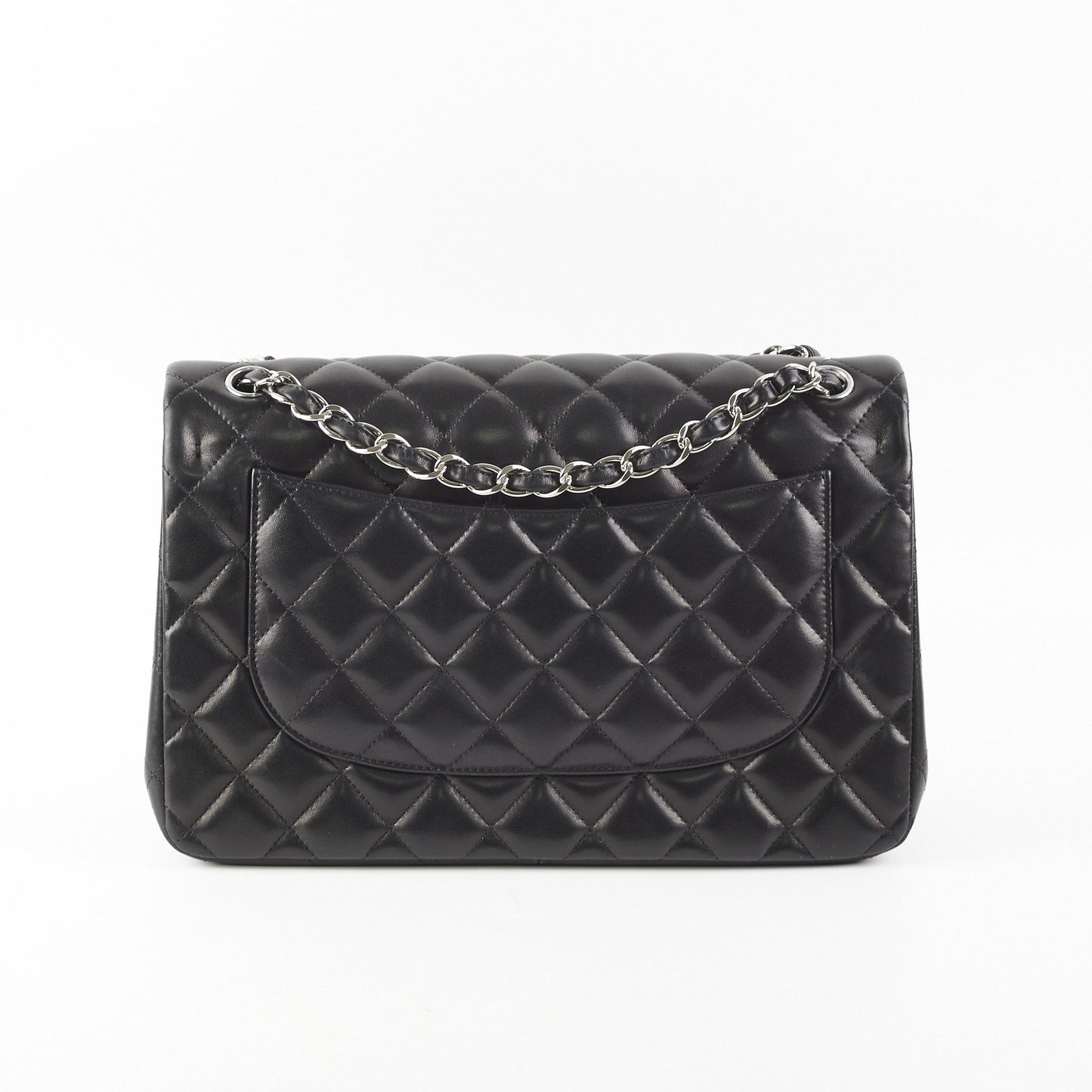 Chanel Jumbo Double Flap Lambskin Black