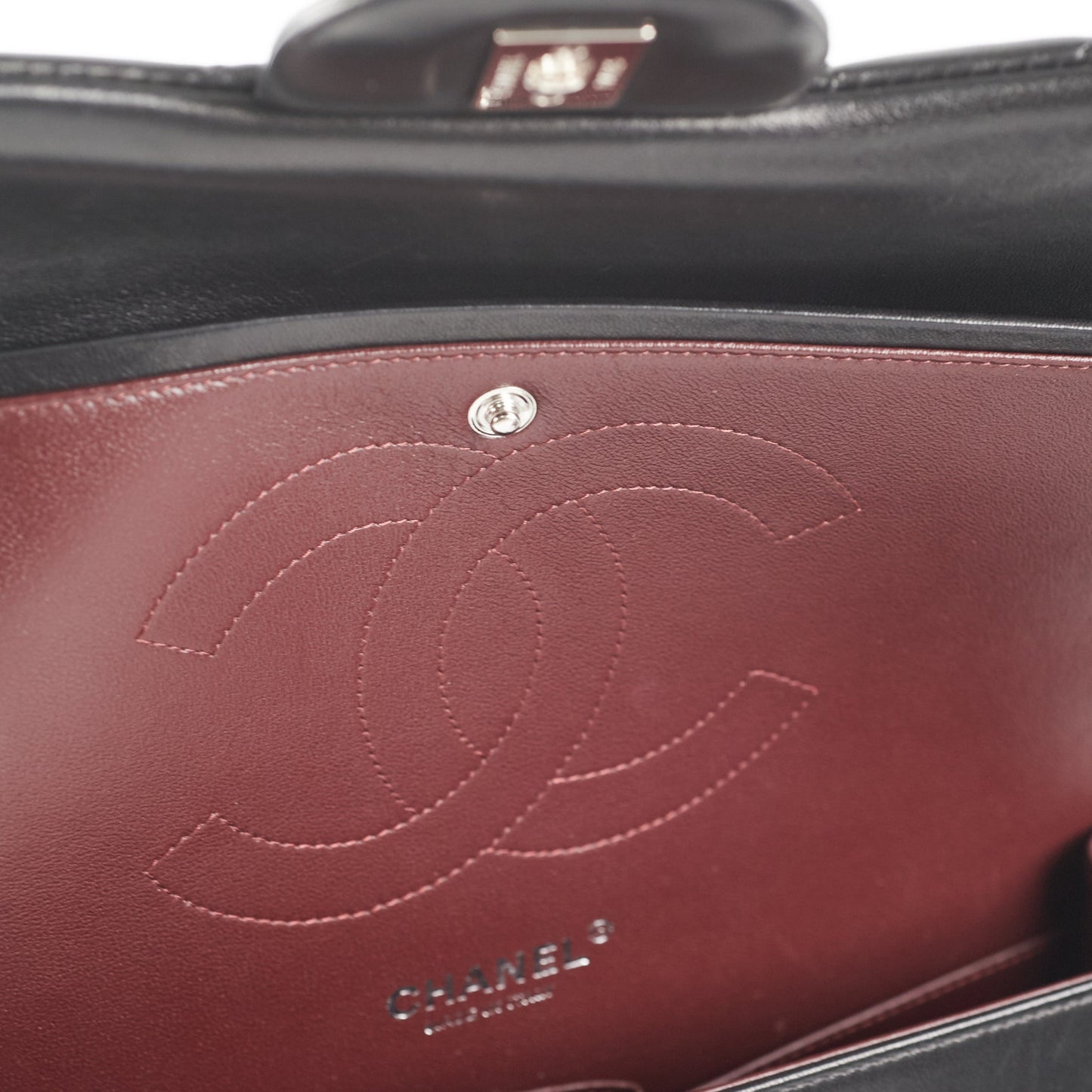 Chanel Jumbo Double Flap Lambskin Black