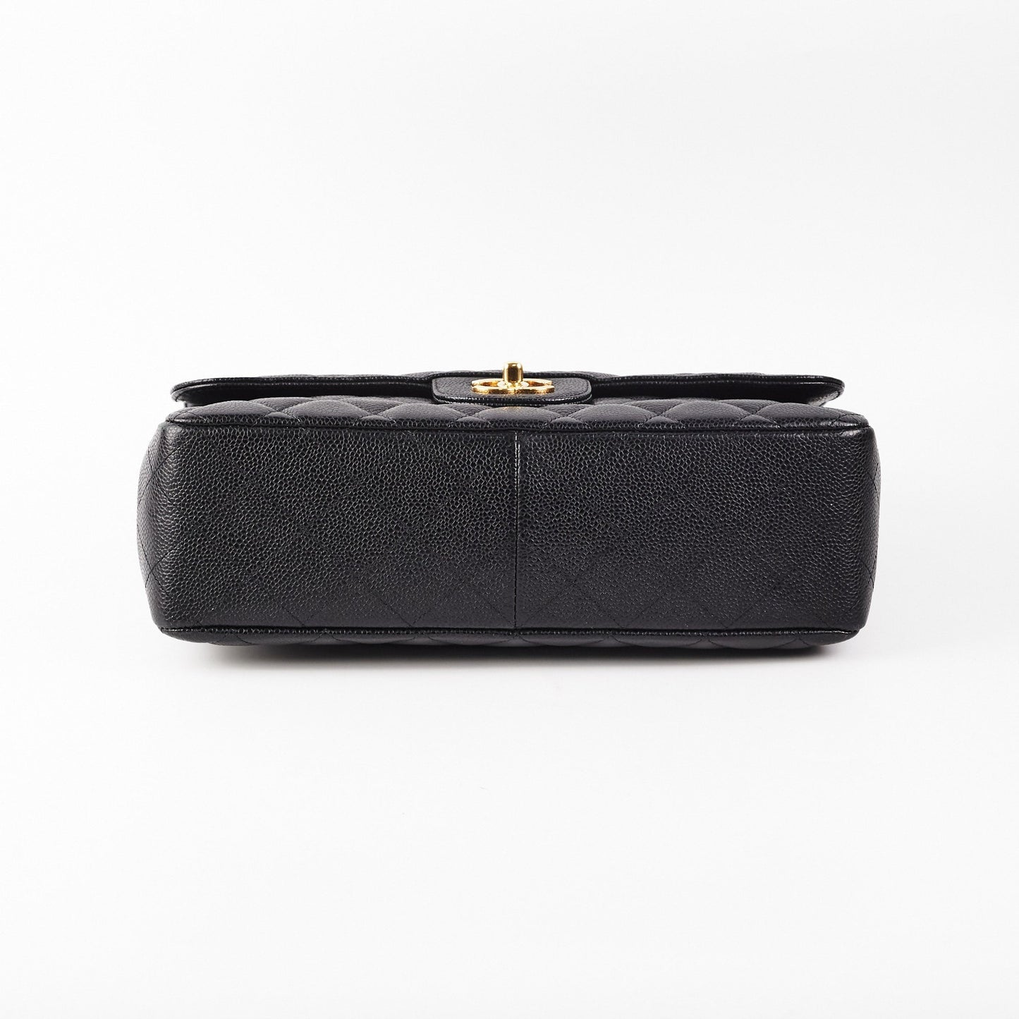 Chanel Classic Jumbo Caviar Black