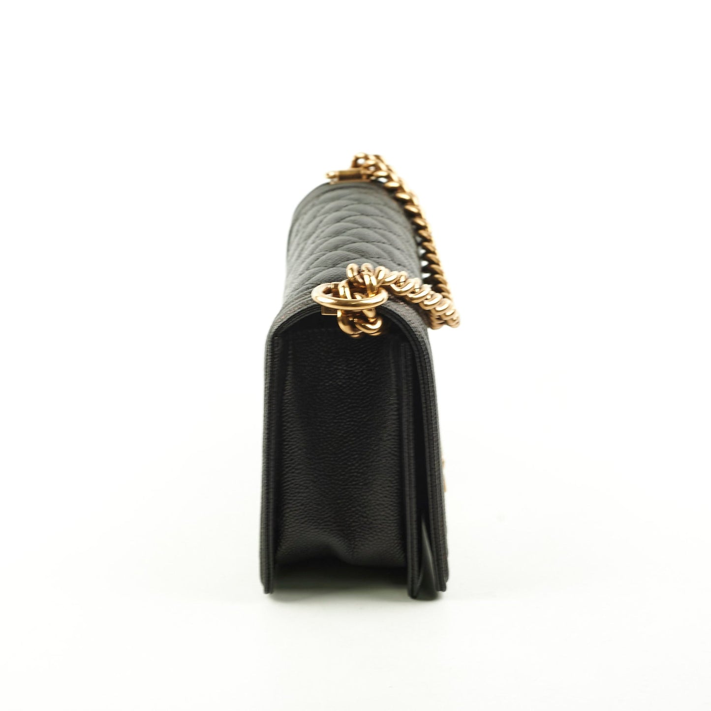 Chanel Old Medium Caviar Boy Black 20 Series
