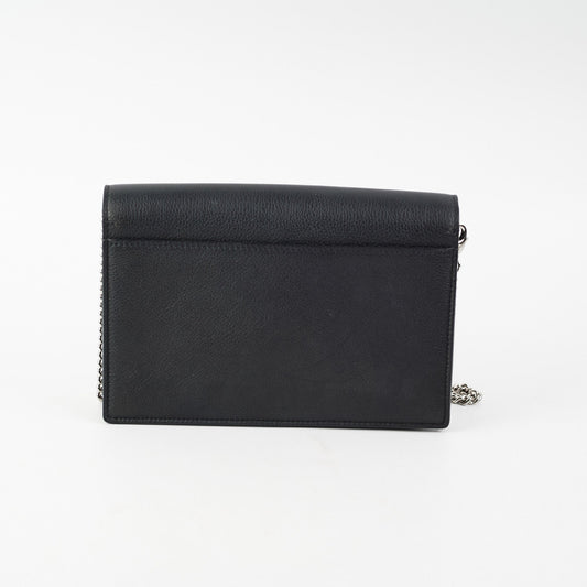 Louis Vuitton Lock Me Pochette Chain Black