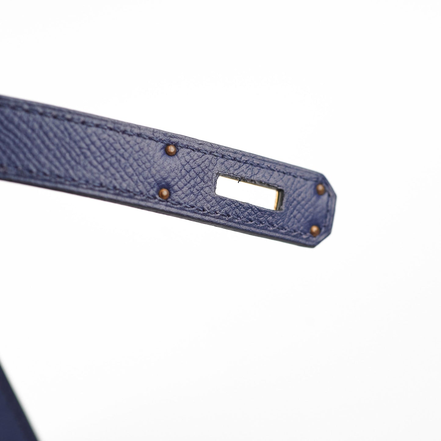 Hermes Kelly 32 Epsom Bleu Saphir - X Stamp