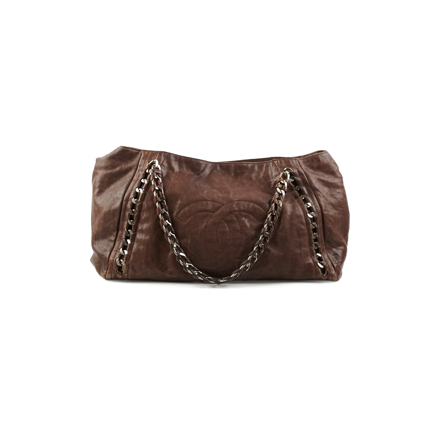 Chanel  Brown Leather Tote - Series 10