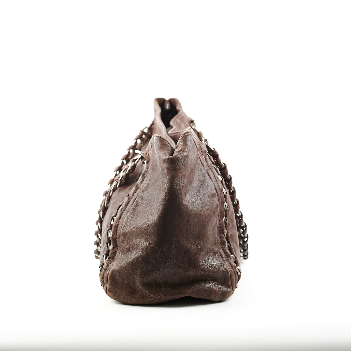 Chanel  Brown Leather Tote - Series 10