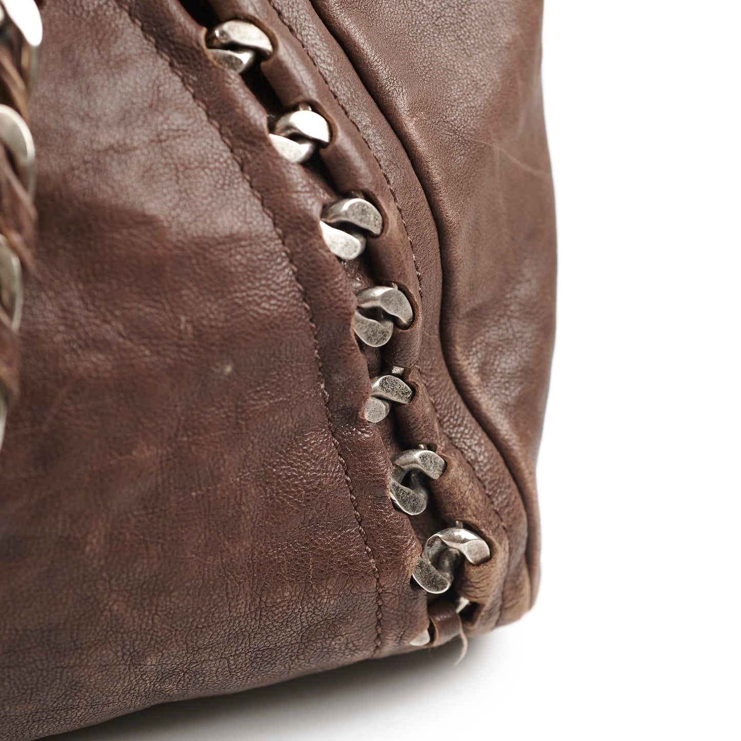 Chanel  Brown Leather Tote - Series 10