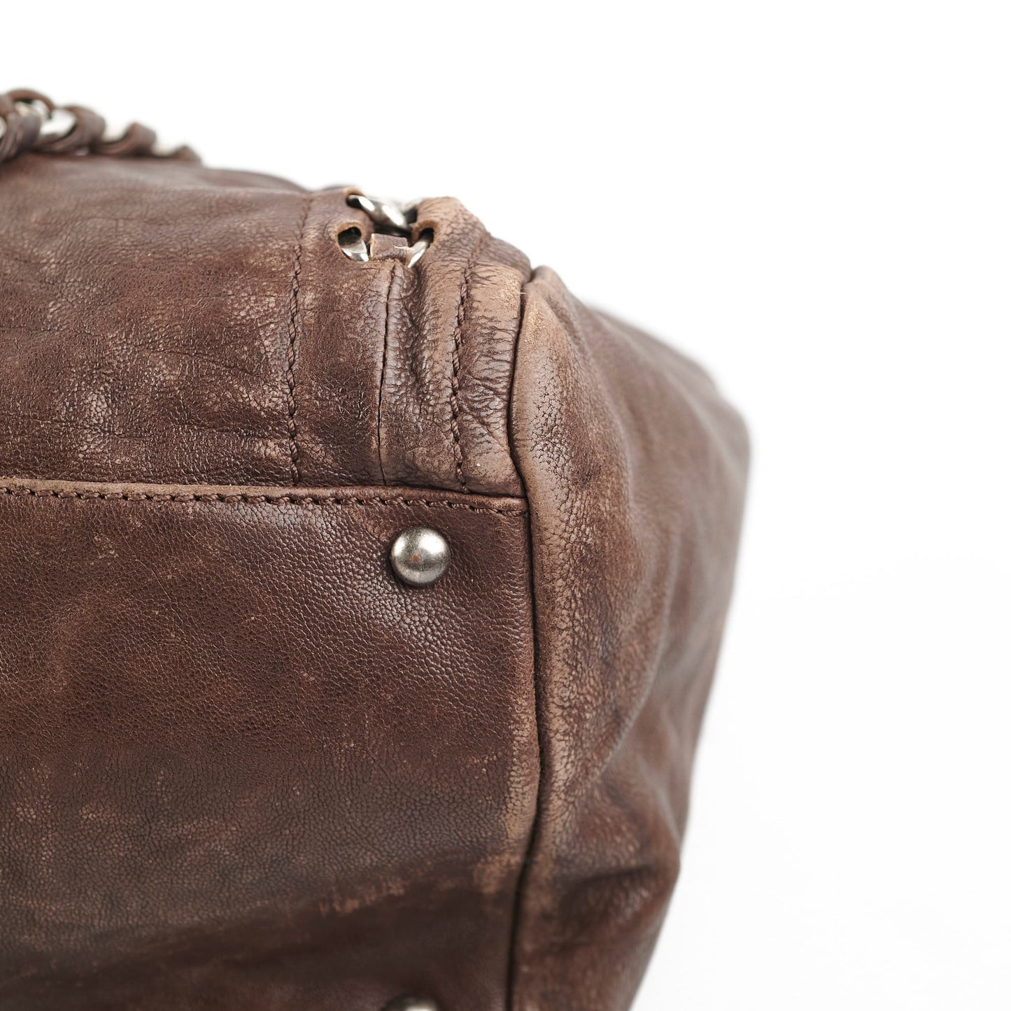 Chanel  Brown Leather Tote - Series 10