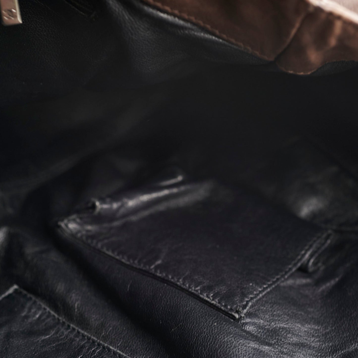 Chanel  Brown Leather Tote - Series 10