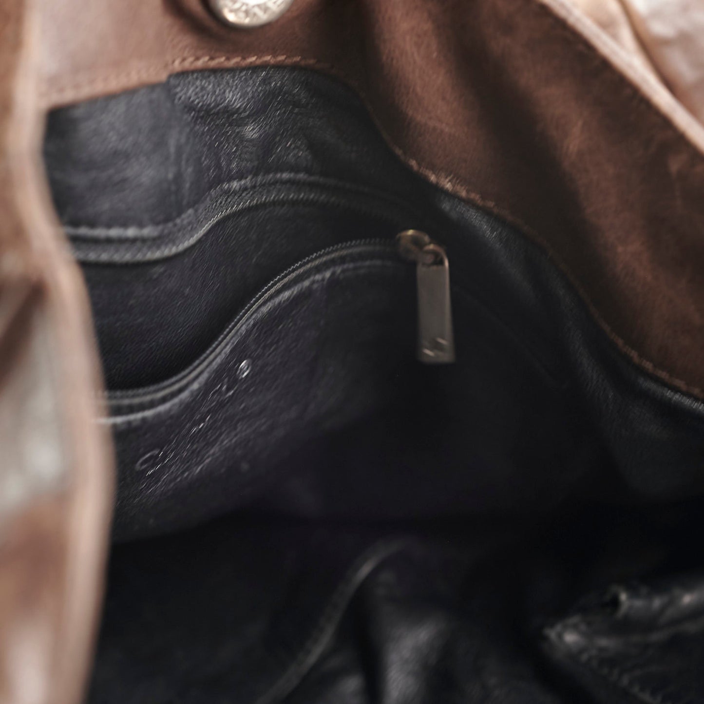 Chanel  Brown Leather Tote - Series 10