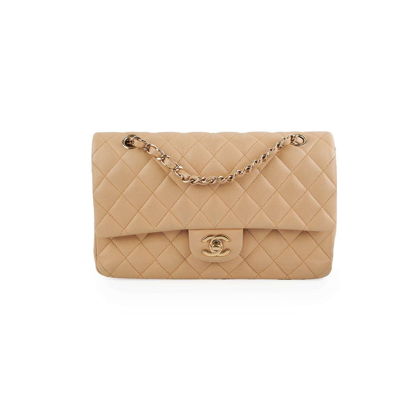 Chanel Classic Flap Medium Beige
