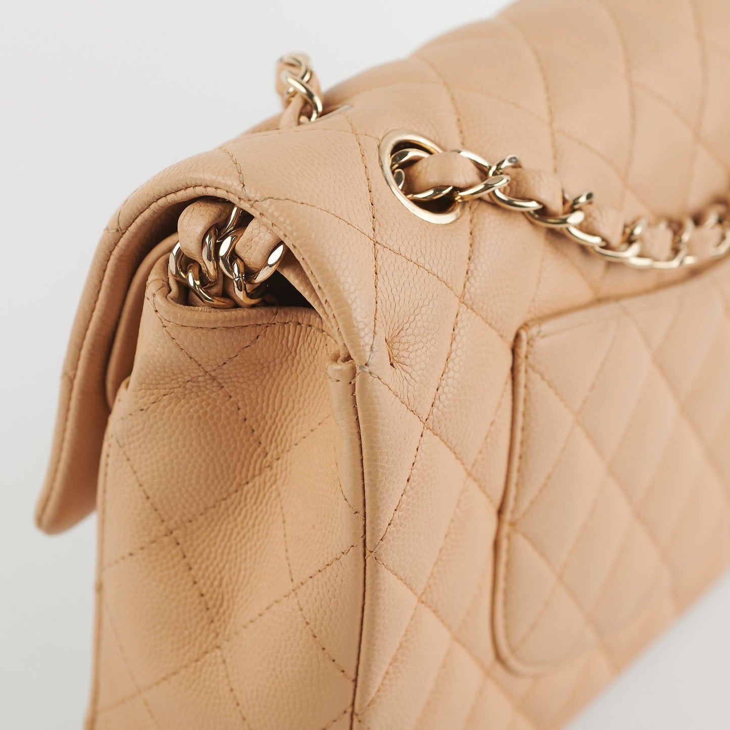 Chanel Classic Flap Medium Beige