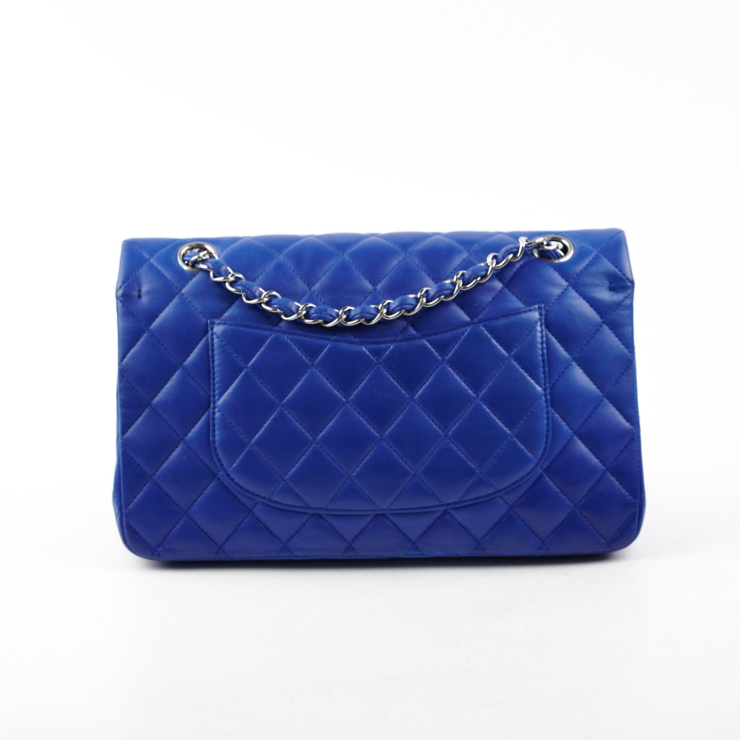Chanel Classic Flap Medium/Large M/L Lambskin Dark Blue
