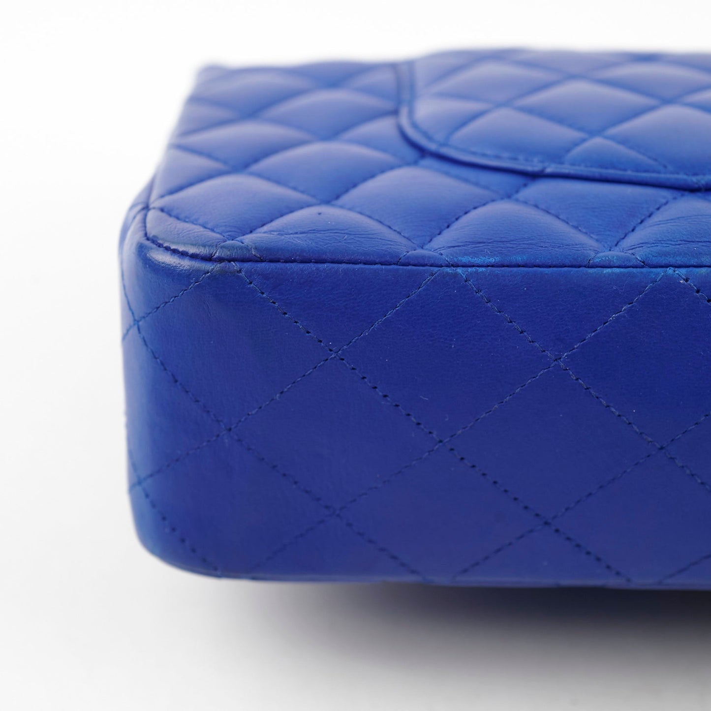 Chanel Classic Flap Medium/Large M/L Lambskin Dark Blue