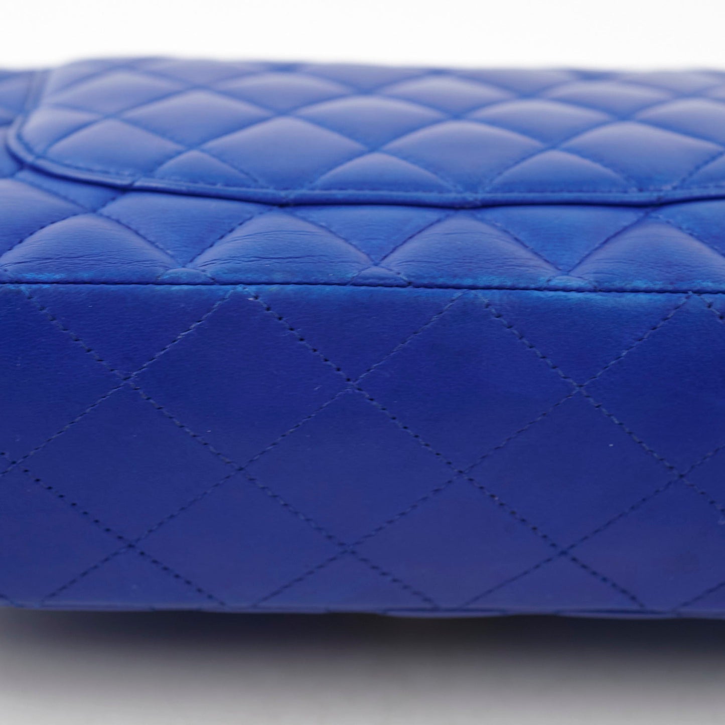Chanel Classic Flap Medium/Large M/L Lambskin Dark Blue