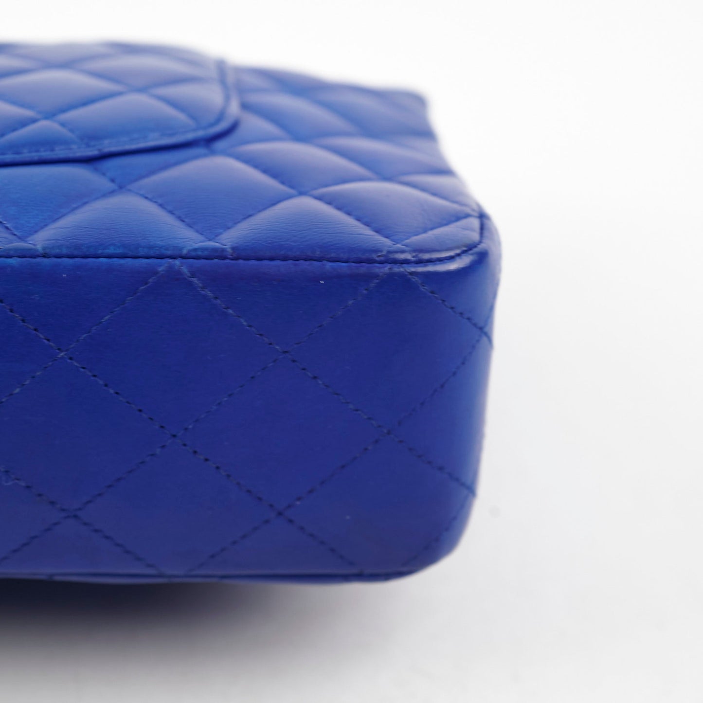 Chanel Classic Flap Medium/Large M/L Lambskin Dark Blue