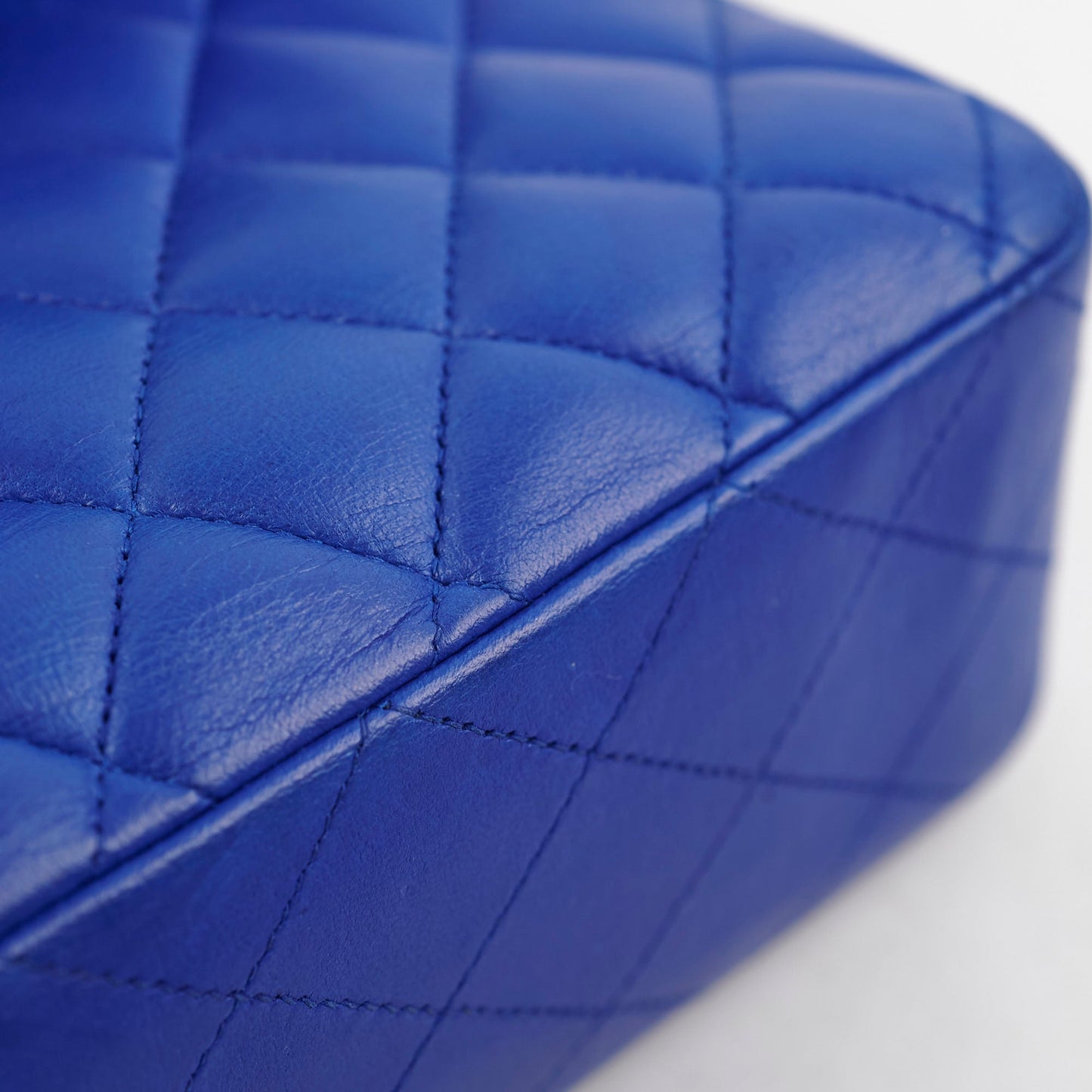 Chanel Classic Flap Medium/Large M/L Lambskin Dark Blue