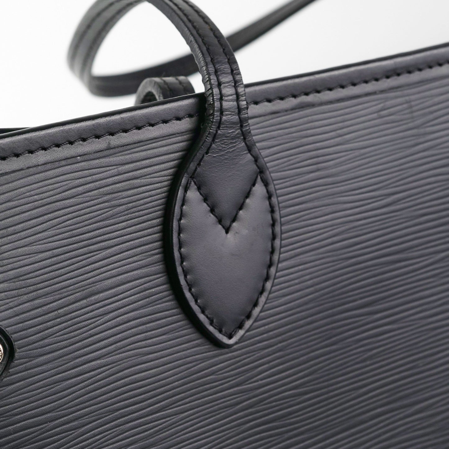 Louis Vuitton Neverfull MM Black Epi Shoulder Bag