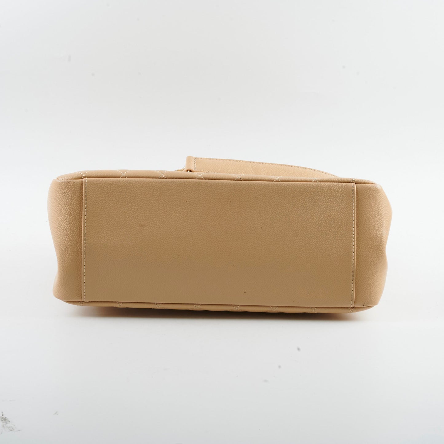 Chanel GST Caviar Beige Shoulder Bag - Series 20