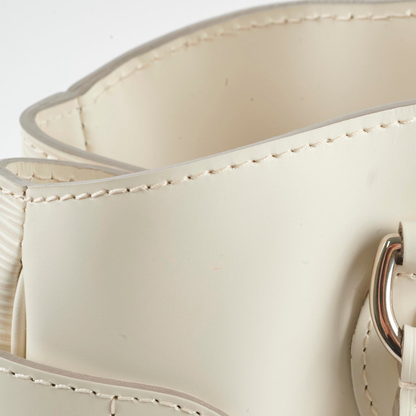 Louis Vuitton Passy Ivory Epi Leather Top Handle Bag