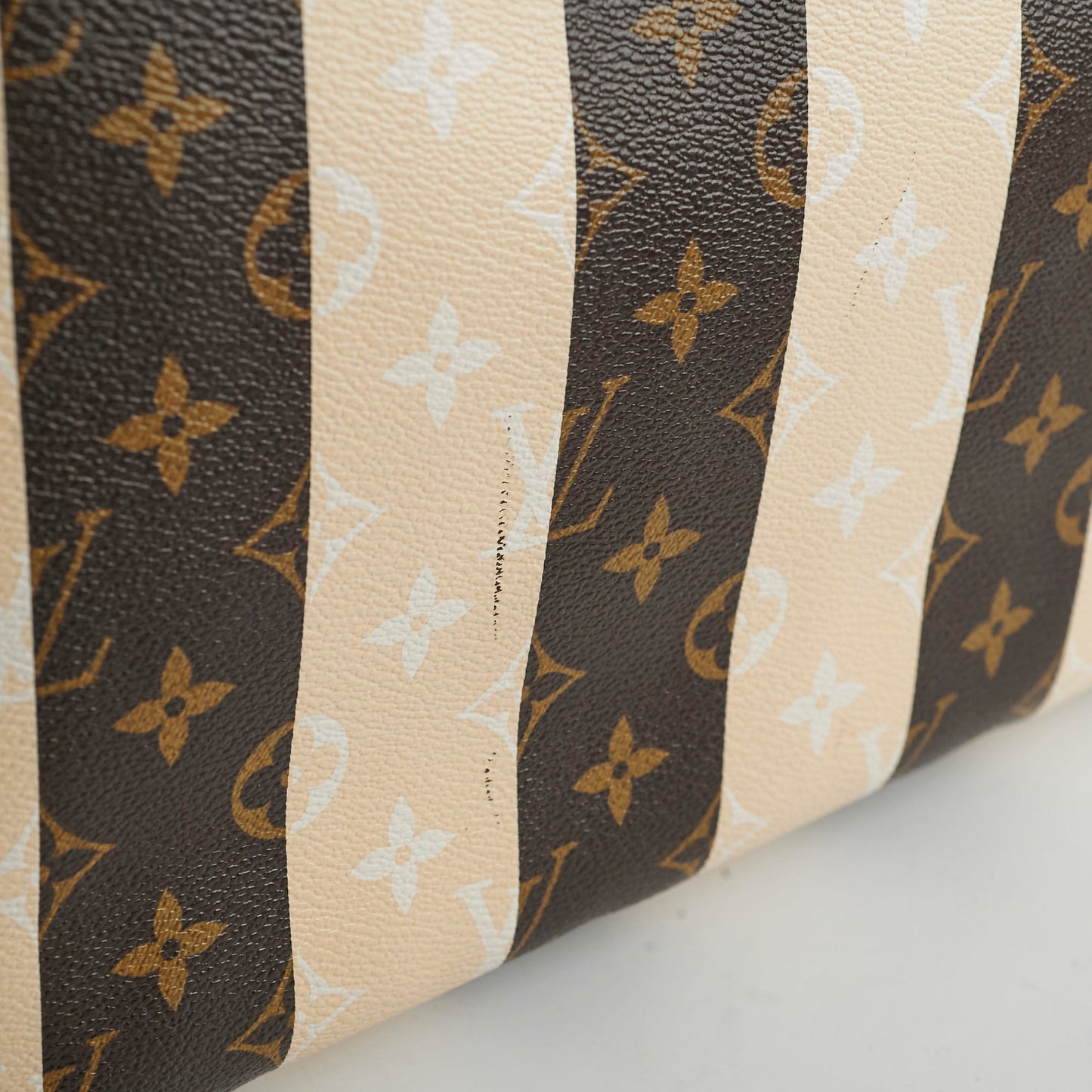 Louis Vuitton   Neverfull MM Rayures Monogram Shoulder Bag