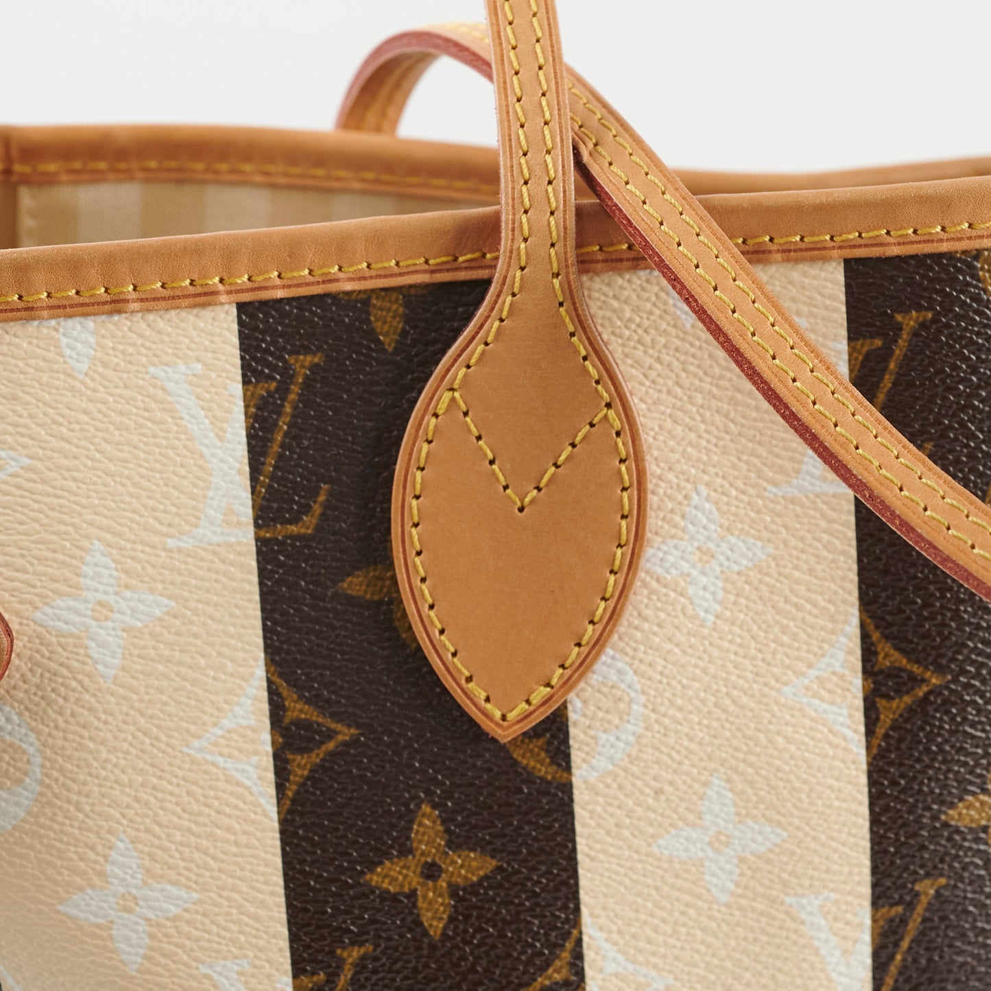 Louis Vuitton   Neverfull MM Rayures Monogram Shoulder Bag
