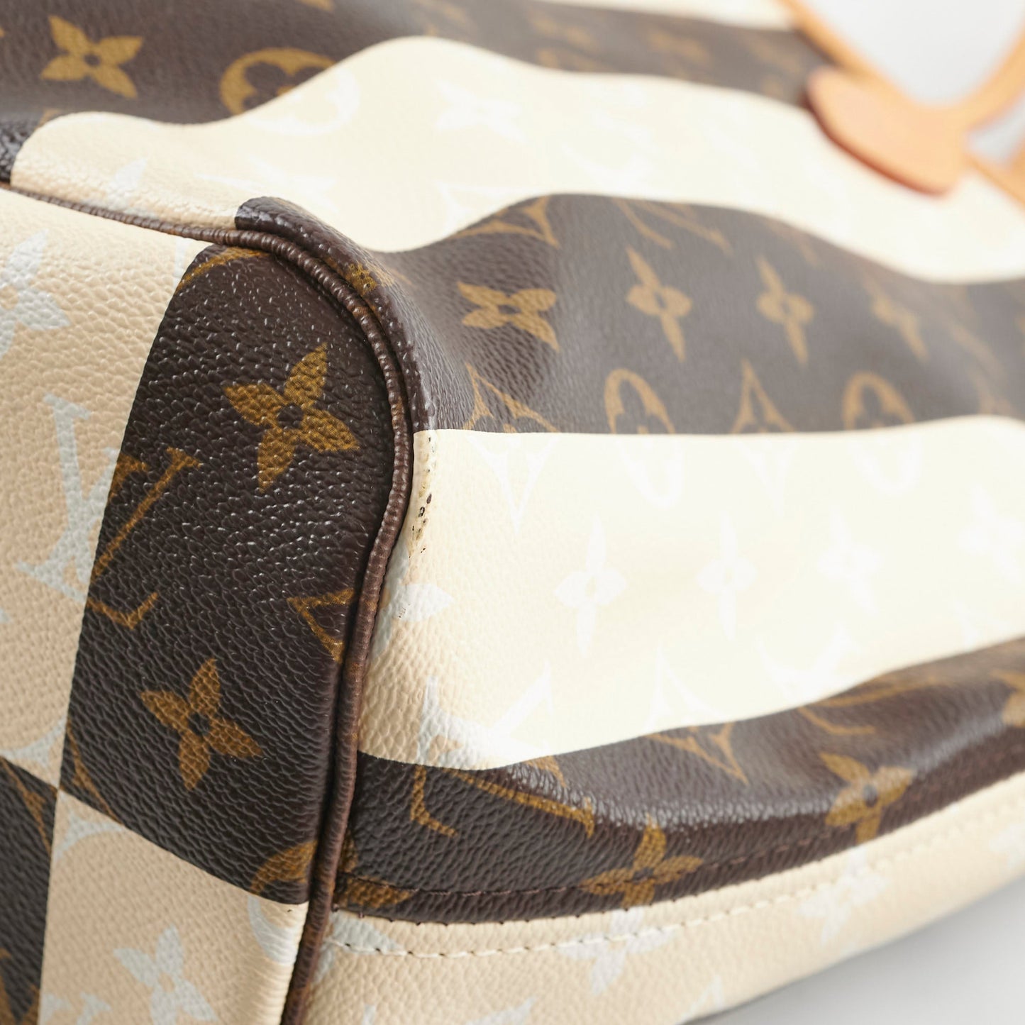 Louis Vuitton   Neverfull MM Rayures Monogram Shoulder Bag