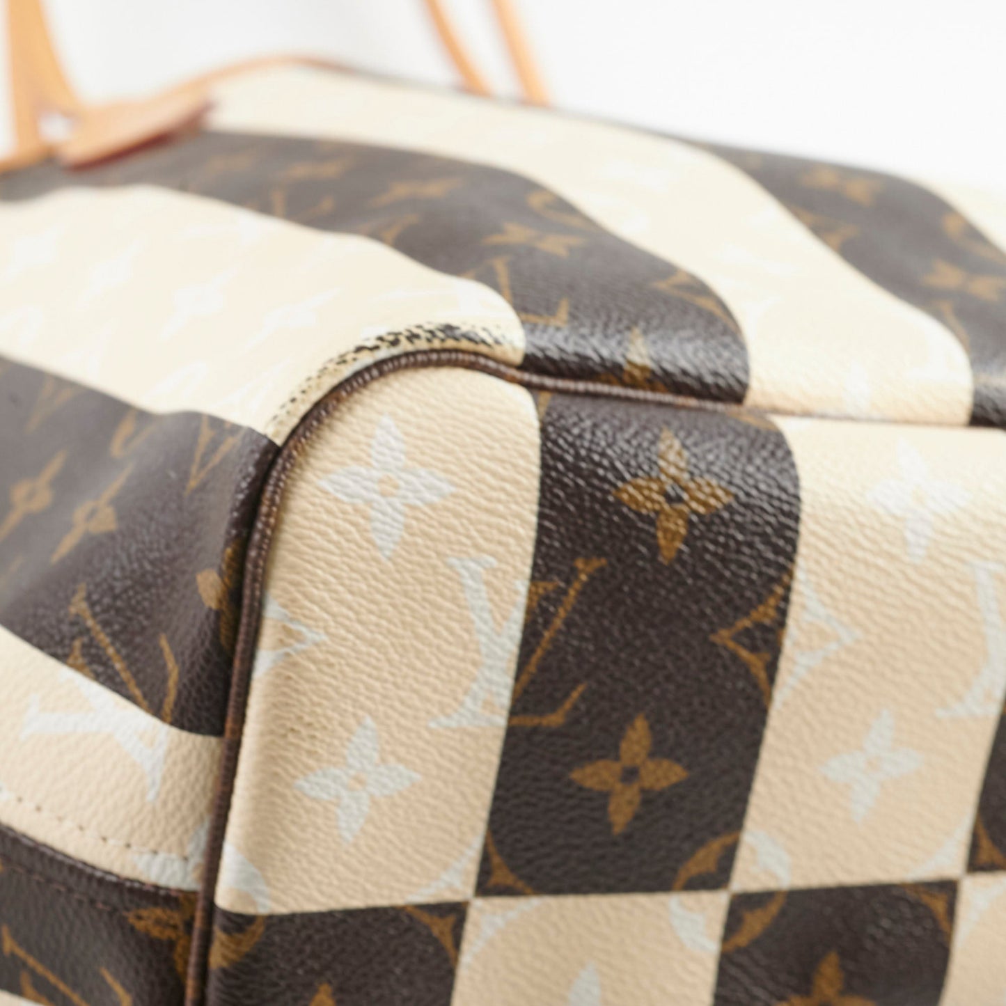 Louis Vuitton   Neverfull MM Rayures Monogram Shoulder Bag