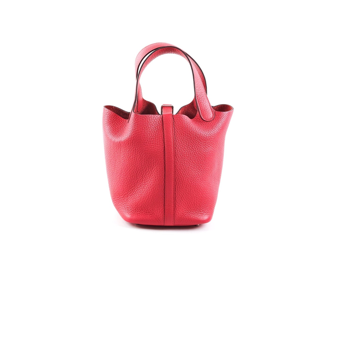 Hermes Picotin 18 Clemence Rose Extreme A stamp