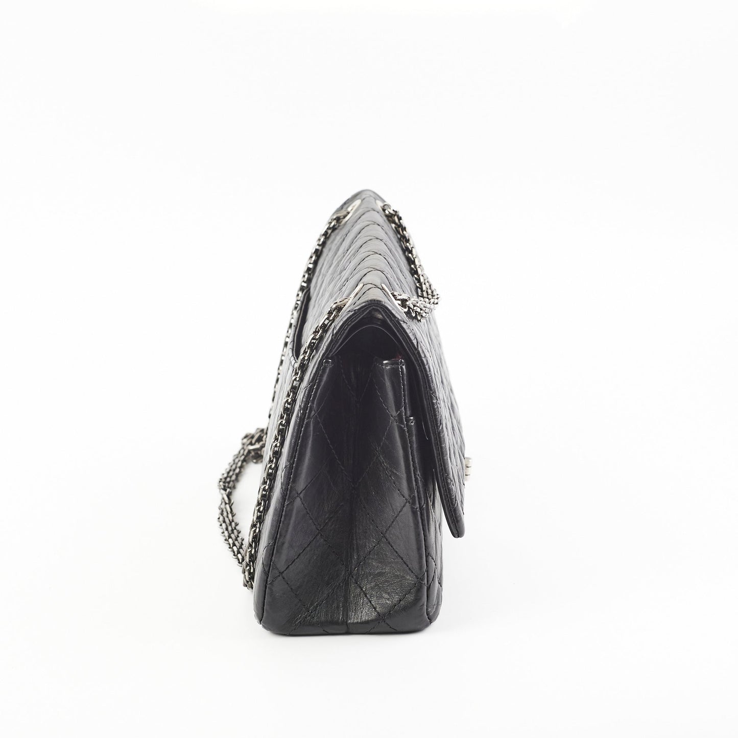 Chanel Reissue 226 Black Calfskin Shoulder Bag