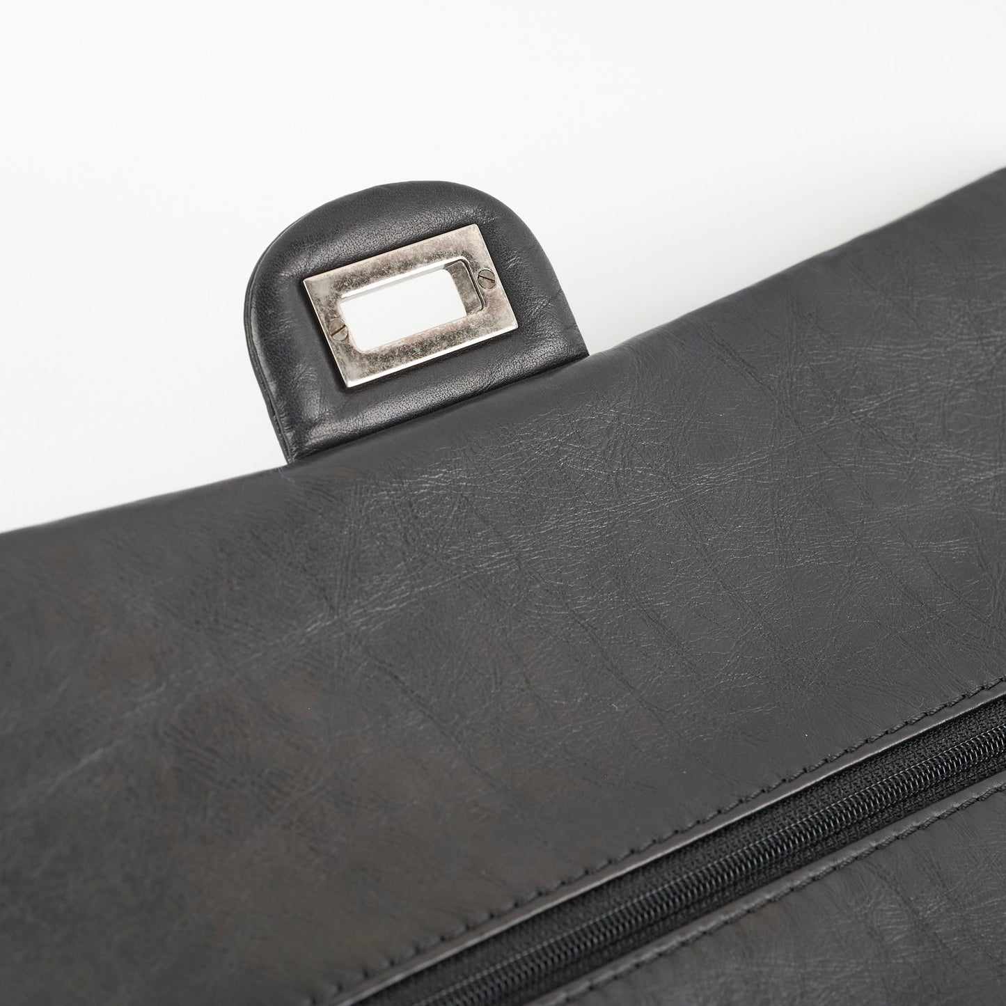 Chanel Reissue 226 Black Calfskin Shoulder Bag