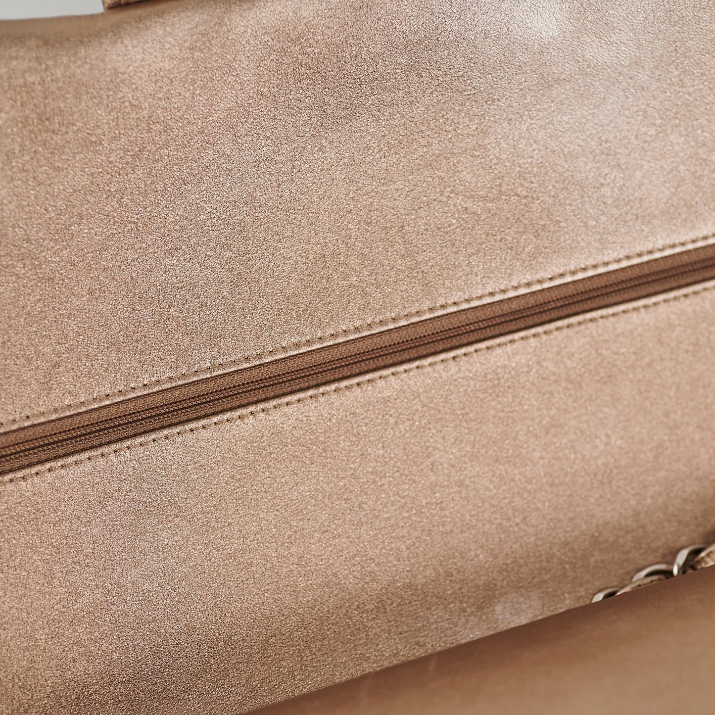 Chanel Classic Lambskin Maxi Double Flap Bronze