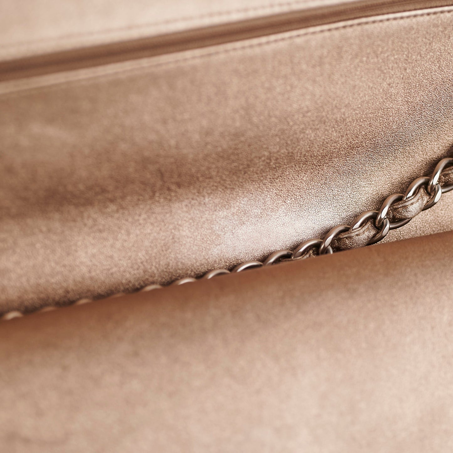 Chanel Classic Lambskin Maxi Double Flap Bronze
