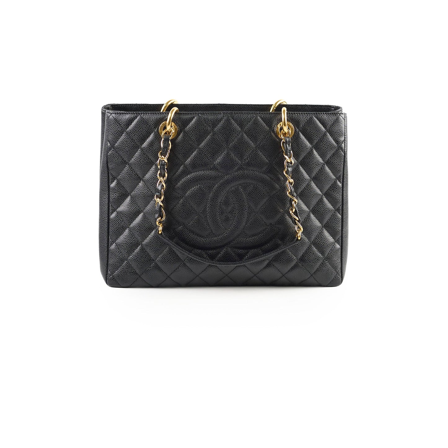 Chanel Grand Shopping Tote GST Caviar Black