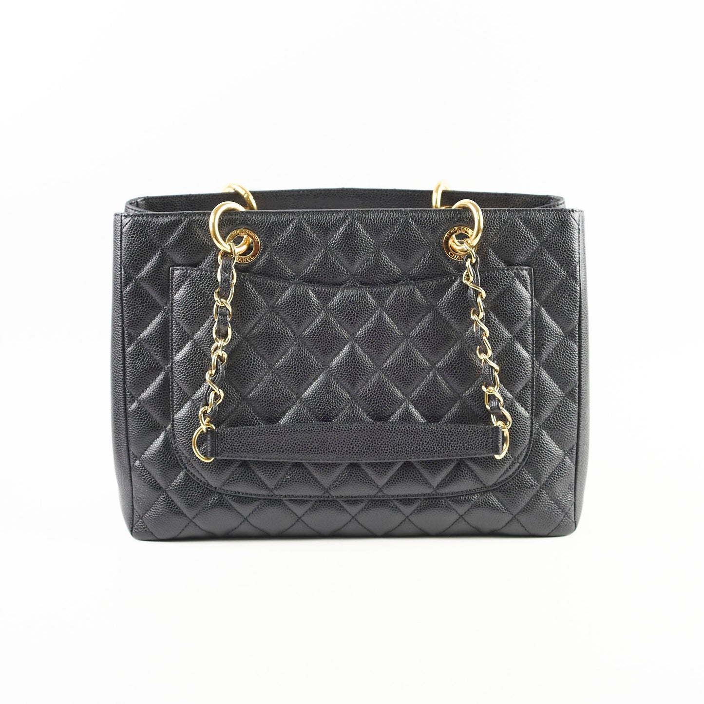 Chanel Grand Shopping Tote GST Caviar Black