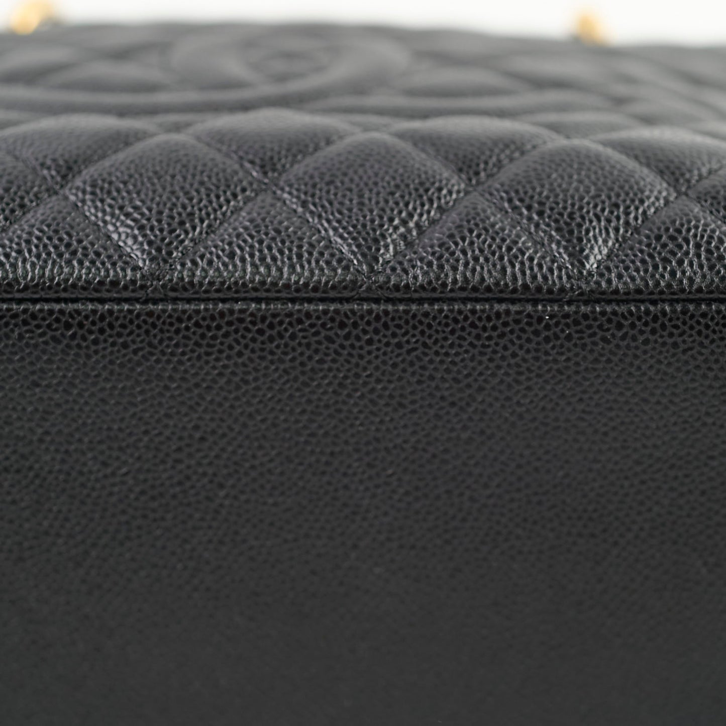 Chanel Grand Shopping Tote GST Caviar Black