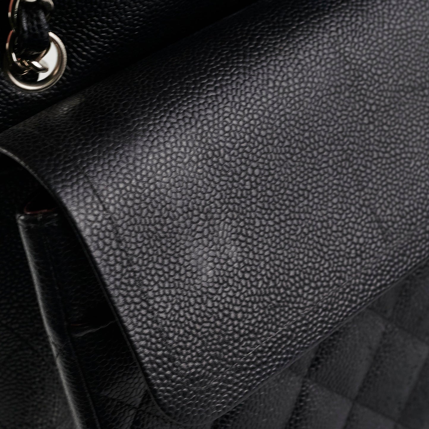Chanel Jumbo Classic Double Flap Caviar Black