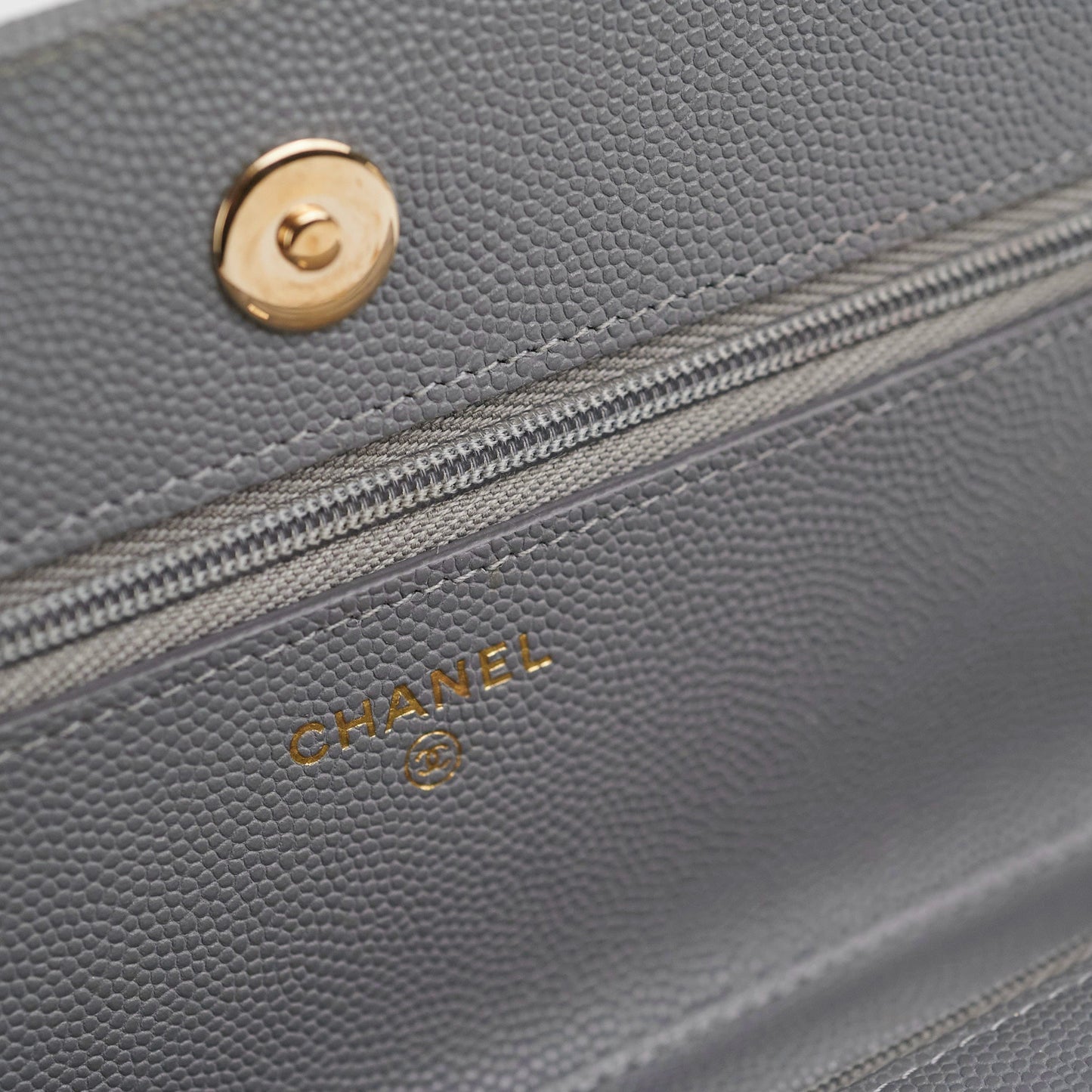 Deal of The Week - Chanel Wallet on Chain WOC Caviar Grey