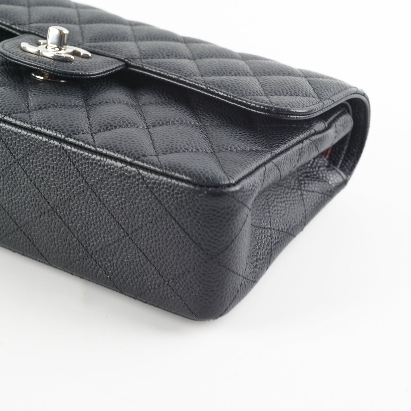 Chanel Small Caviar Classic Double Flap Black - 16 series