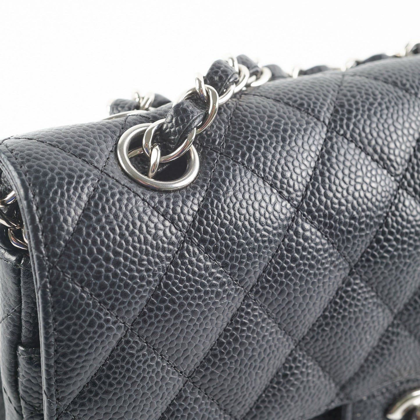 Chanel Small Caviar Classic Double Flap Black - 16 series