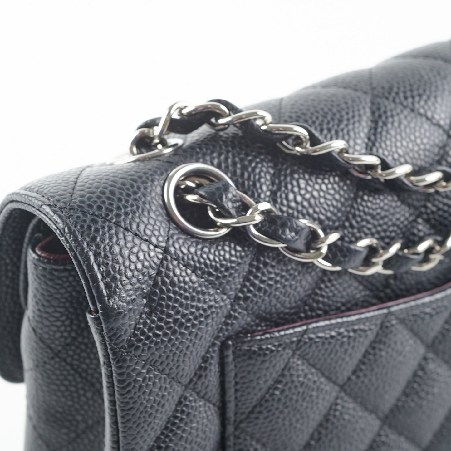 Chanel Small Caviar Classic Double Flap Black - 16 series