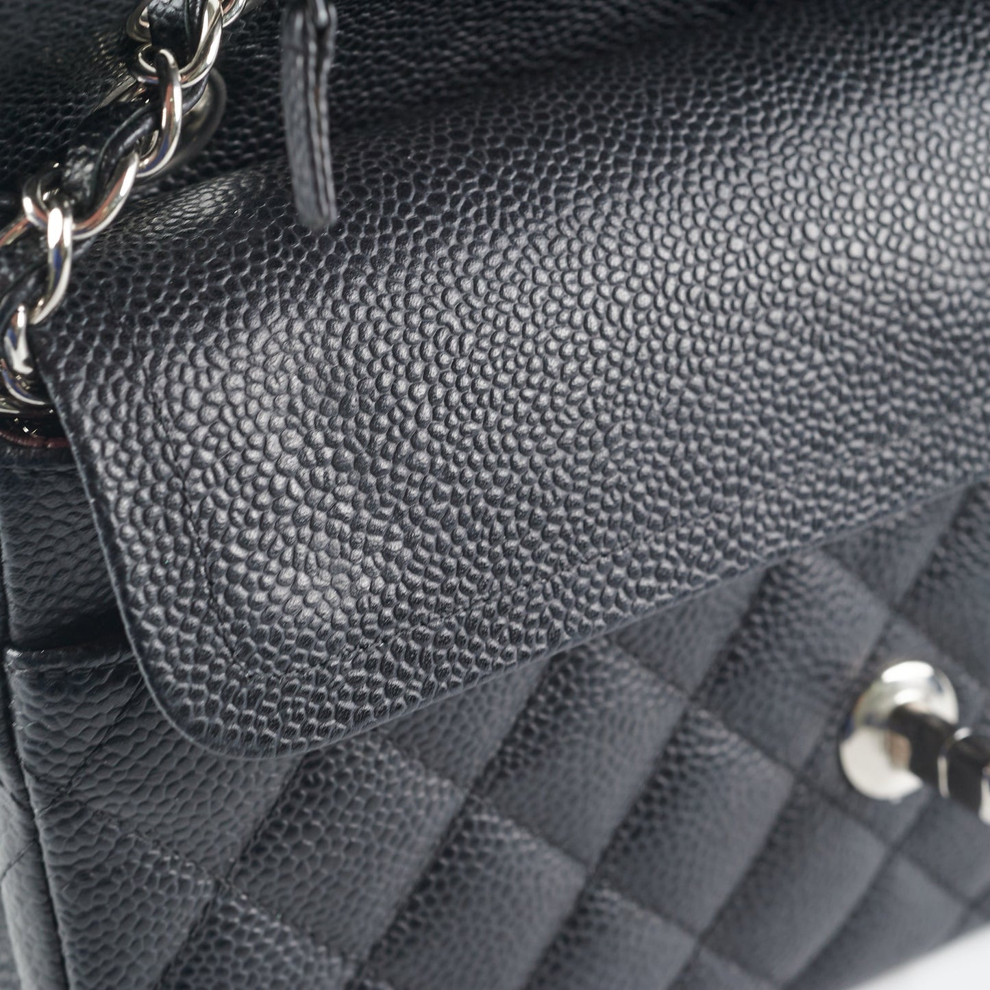 Chanel Small Caviar Classic Double Flap Black - 16 series