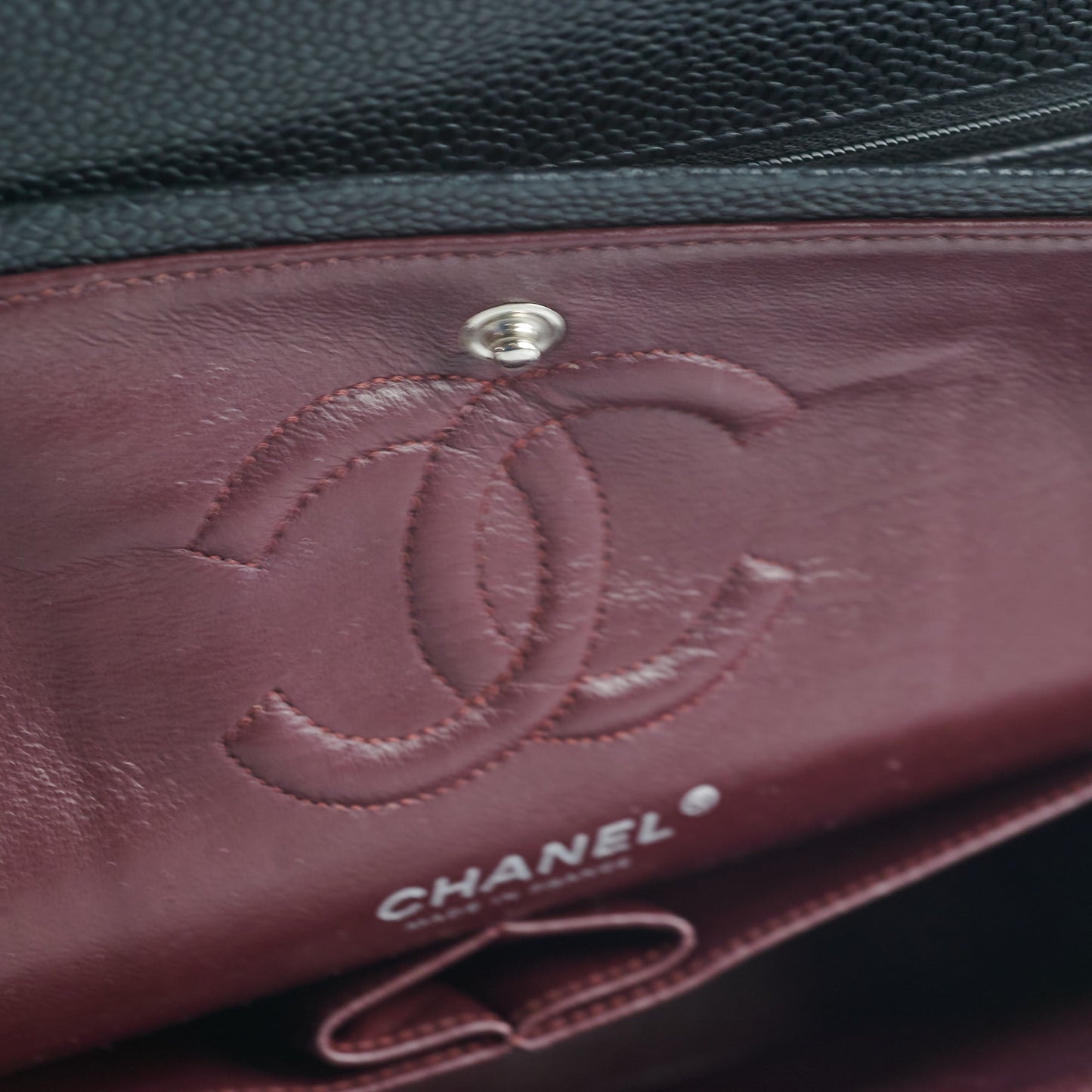 Chanel Small Caviar Classic Double Flap Black - 16 series