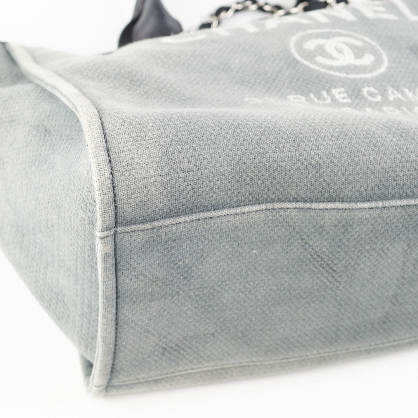 Chanel Medium Deauville Tote Grey