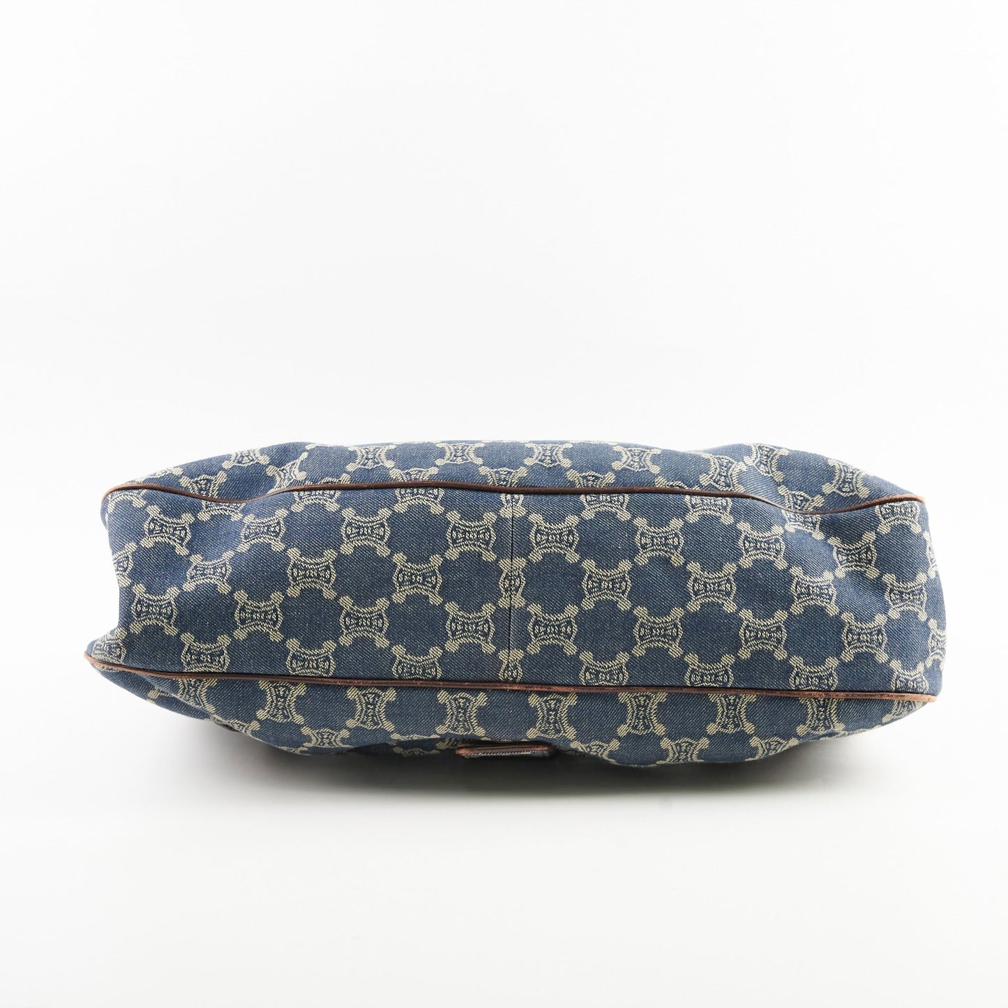 Luxury CELINE Vintage Denim Shoulder Bag