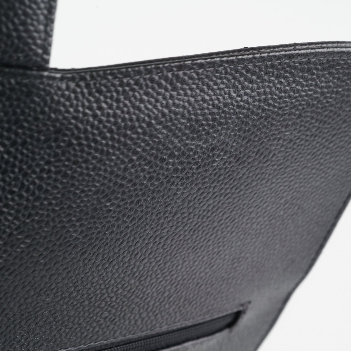 Chanel Quilted Caviar Double Flap Jumbo Black