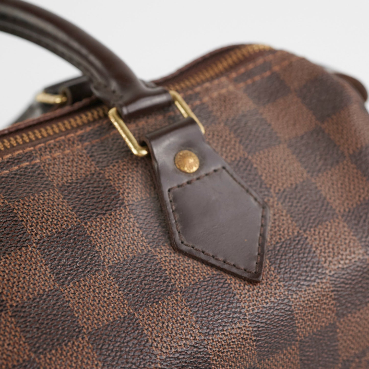 Louis Vuitton  25 Damier Ebene Bag