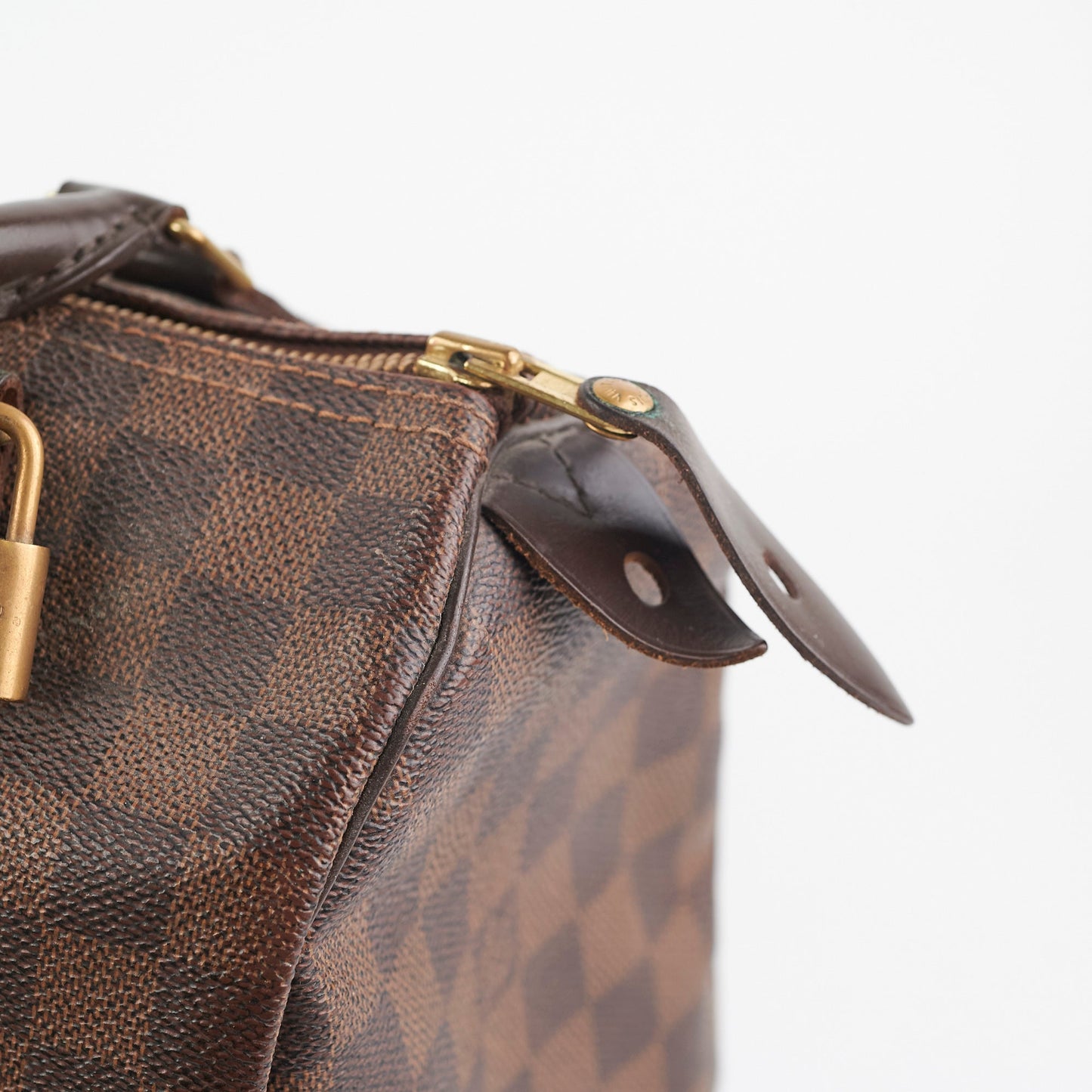 Louis Vuitton  25 Damier Ebene Bag
