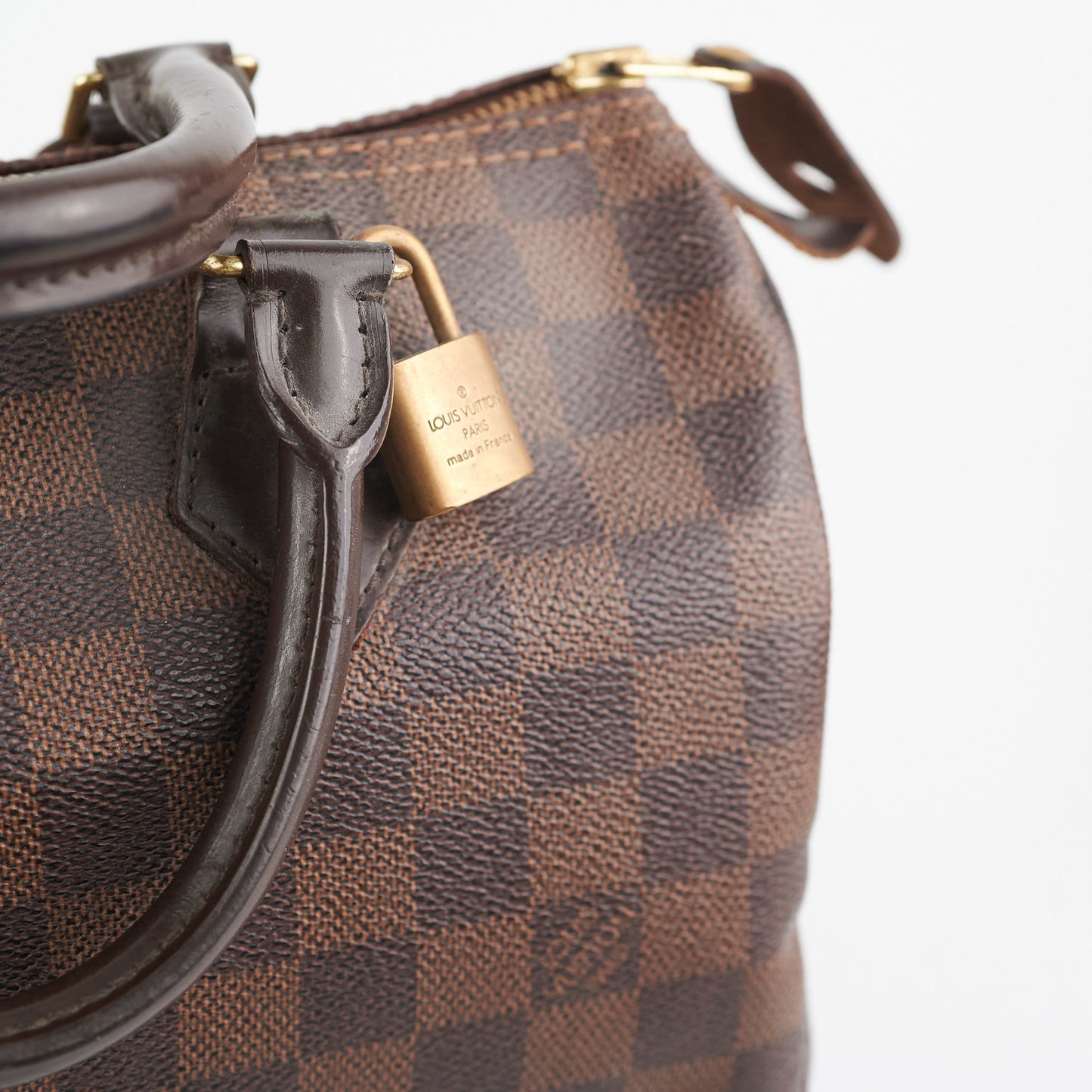Louis Vuitton  25 Damier Ebene Bag
