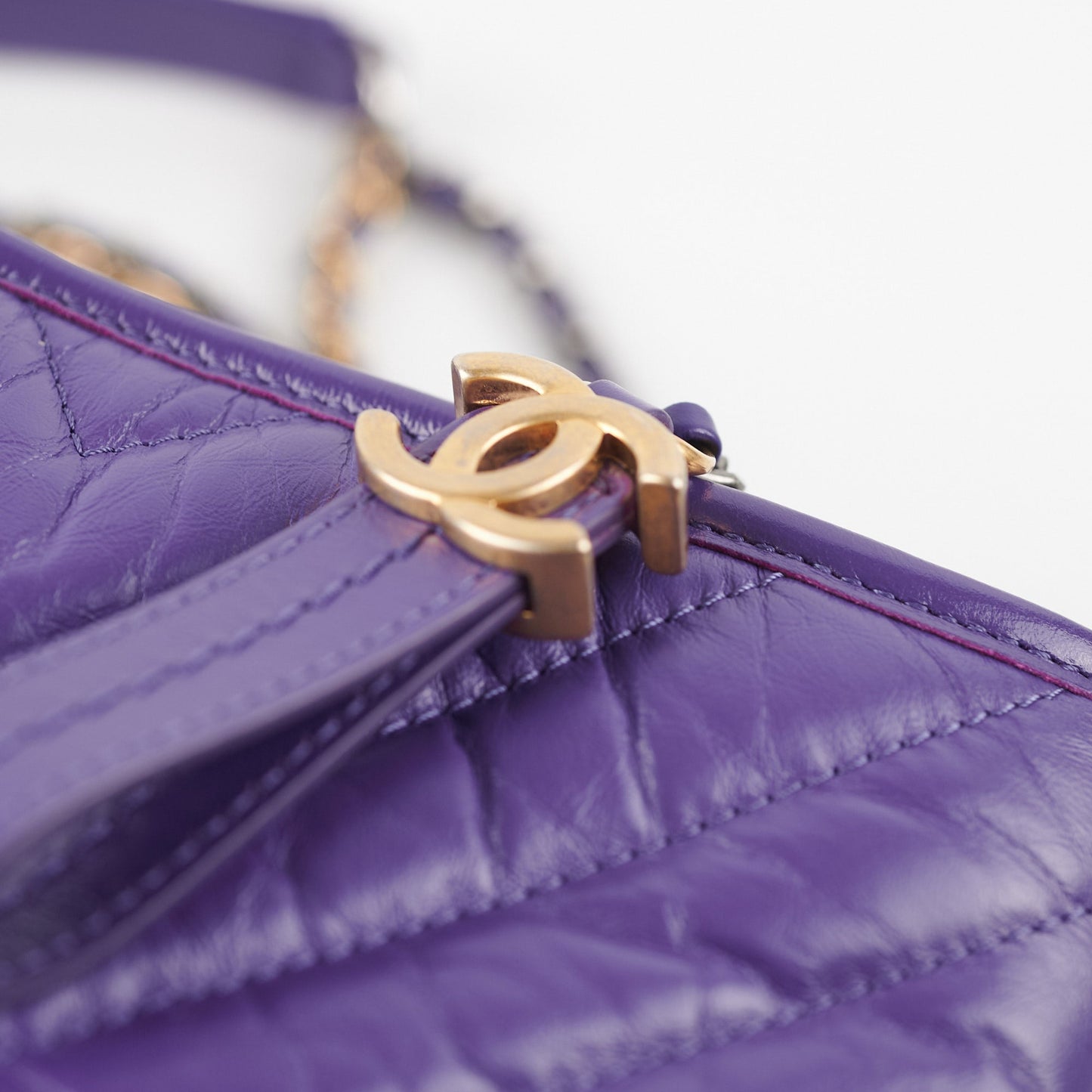 Chanel Small Gabrielle Purple