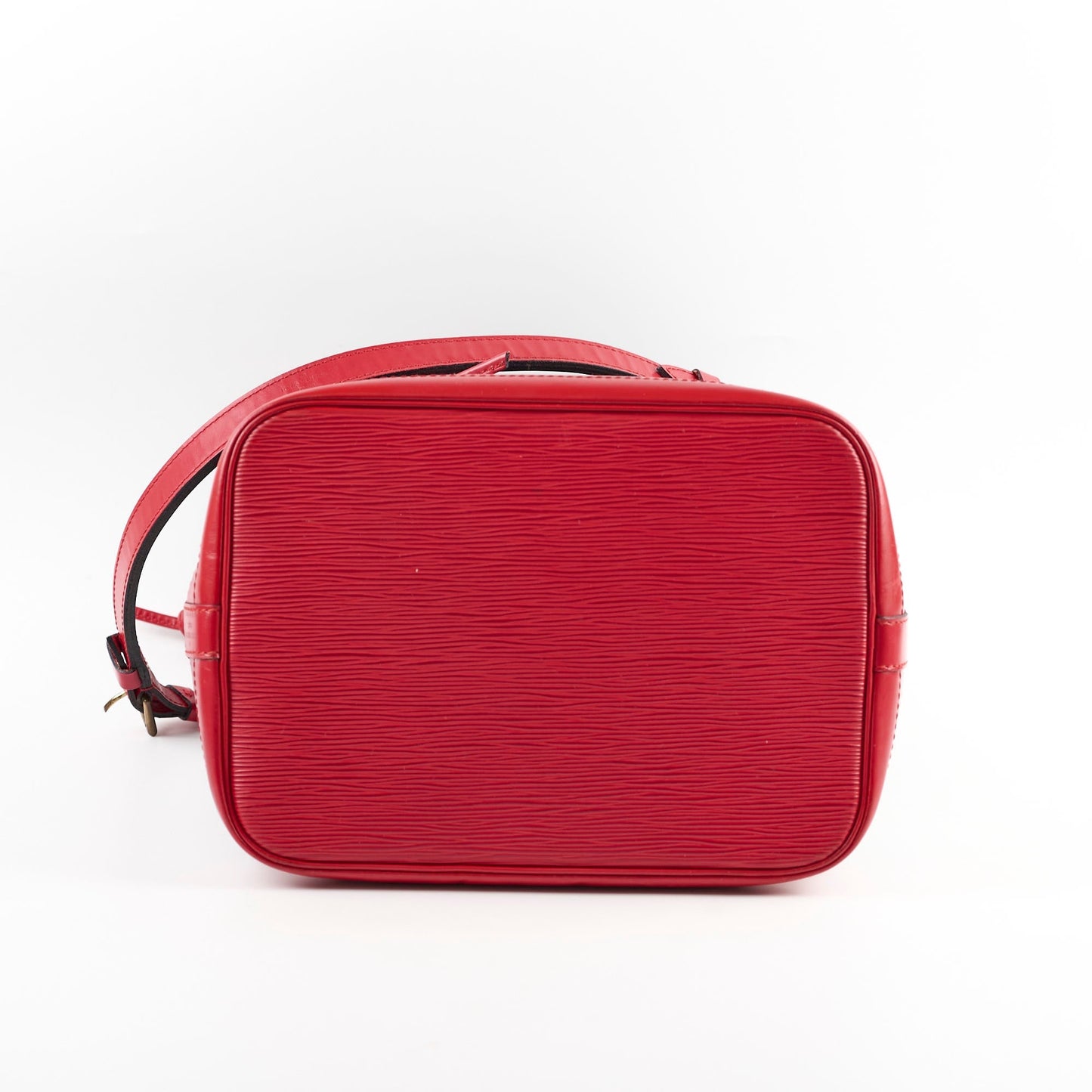 Louis Vuitton   Bucket Bag Black / Red Epi Leather